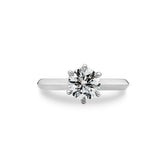 Brilliant Cut Diamond Solitaire Engagement Ring - Dracakis Jewellers